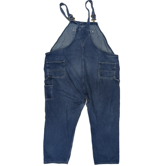 Carhartt Denim Bib Overalls 54x32 Mens Loose Fit Carpenter 104672 DST - Picture 12 of 12